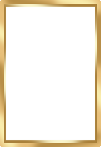 Gold frame border